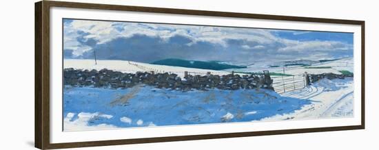 Snowscape, Early March, 2014-Charles Simpson-Framed Giclee Print