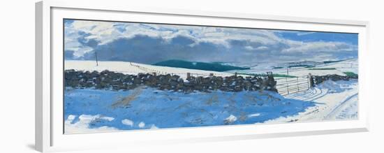 Snowscape, Early March, 2014-Charles Simpson-Framed Giclee Print