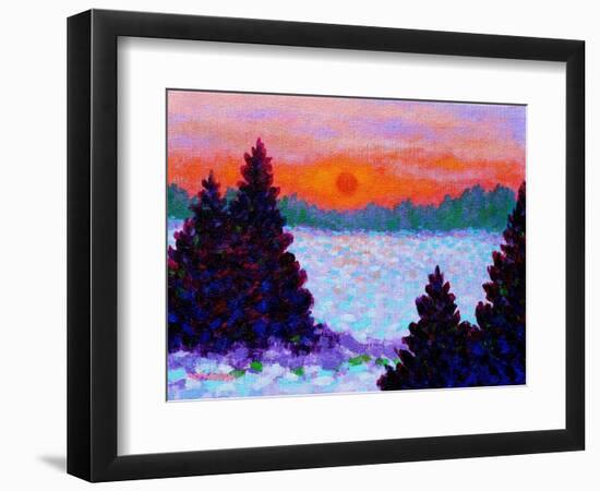 Snowscape-John Nolan-Framed Premium Giclee Print