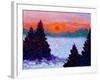 Snowscape-John Nolan-Framed Giclee Print