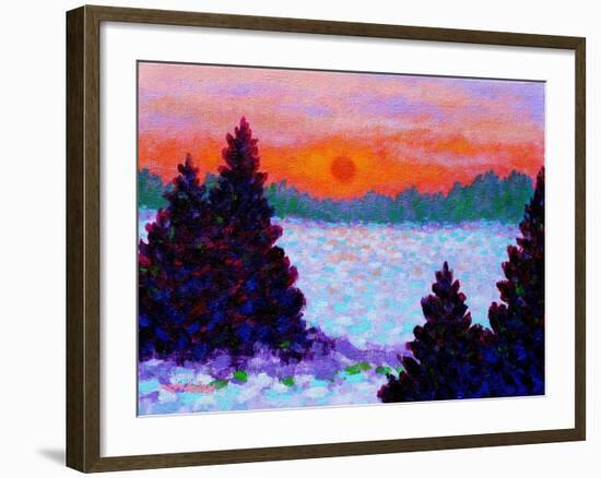 Snowscape-John Nolan-Framed Giclee Print