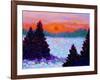 Snowscape-John Nolan-Framed Giclee Print