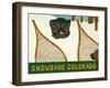 Snowshoe Colorado-Stephen Huneck-Framed Giclee Print