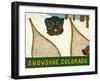 Snowshoe Colorado-Stephen Huneck-Framed Giclee Print