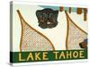 Snowshoe Lake Tahoe S-Stephen Huneck-Stretched Canvas