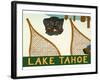 Snowshoe Lake Tahoe S-Stephen Huneck-Framed Giclee Print