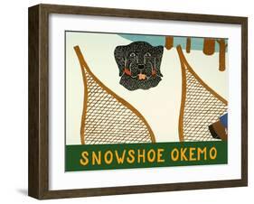 Snowshoe Okemo-Stephen Huneck-Framed Giclee Print