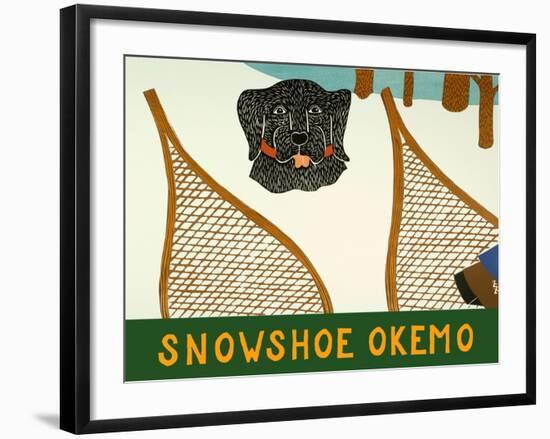 Snowshoe Okemo-Stephen Huneck-Framed Giclee Print