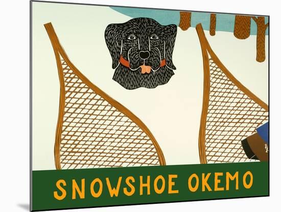 Snowshoe Okemo-Stephen Huneck-Mounted Giclee Print