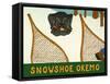 Snowshoe Okemo-Stephen Huneck-Framed Stretched Canvas