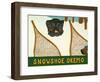 Snowshoe Okemo-Stephen Huneck-Framed Giclee Print