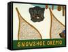 Snowshoe Okemo-Stephen Huneck-Framed Stretched Canvas