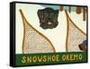 Snowshoe Okemo-Stephen Huneck-Framed Stretched Canvas