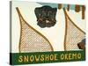 Snowshoe Okemo-Stephen Huneck-Stretched Canvas