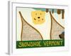 Snowshoe Vermont Yellow-Stephen Huneck-Framed Giclee Print