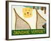 Snowshoe Vermont Yellow-Stephen Huneck-Framed Giclee Print