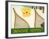 Snowshoe Vermont Yellow-Stephen Huneck-Framed Giclee Print