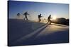 Snowshoeing, Hemmersuppenalm, Reit Im Winkl, Bavaria, Germany (Mr)-Norbert Eisele-Hein-Stretched Canvas