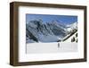 Snowshoeing in Banff Natl Park-null-Framed Art Print