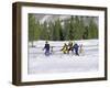 Snowshoeing, Sun Valley, Idaho, USA-null-Framed Photographic Print