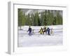 Snowshoeing, Sun Valley, Idaho, USA-null-Framed Photographic Print