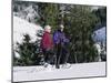 Snowshoeing, Sun Valley, Idaho, USA-null-Mounted Photographic Print