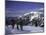 Snowshoing in Colorado-Michael Brown-Mounted Photographic Print