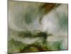 Snowstorm at Sea, 1842-J M W Turner-Mounted Giclee Print