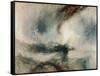 Snowstorm at Sea, 1842-J^ M^ W^ Turner-Framed Stretched Canvas