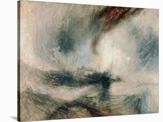 Snowstorm at Sea, 1842-J^ M^ W^ Turner-Stretched Canvas