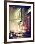 Snowstorm on 42nd Street in Times Square by Night-Philippe Hugonnard-Framed Photographic Print