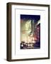 Snowstorm on 42nd Street in Times Square by Night-Philippe Hugonnard-Framed Art Print