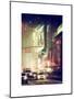 Snowstorm on 42nd Street in Times Square by Night-Philippe Hugonnard-Mounted Art Print