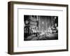 Snowstorm on 42nd Street in Times Square by Night-Philippe Hugonnard-Framed Art Print