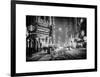 Snowstorm on 42nd Street in Times Square by Night-Philippe Hugonnard-Framed Art Print