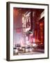 Snowstorm on 42nd Street in Times Square by Red Night-Philippe Hugonnard-Framed Photographic Print