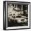 Snowstorm on 42nd Street in Times Square with Yellow Cab by Night-Philippe Hugonnard-Framed Photographic Print