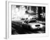 Snowstorm on 42nd Street in Times Square with Yellow Cab by Night-Philippe Hugonnard-Framed Photographic Print