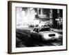 Snowstorm on 42nd Street in Times Square with Yellow Cab by Night-Philippe Hugonnard-Framed Photographic Print