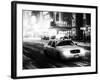 Snowstorm on 42nd Street in Times Square with Yellow Cab by Night-Philippe Hugonnard-Framed Photographic Print