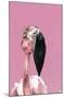 Snowtap - Flamingo Photobomb-Trends International-Mounted Poster