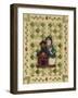 Snowwoman Teacher with Schoolhouse-Debbie McMaster-Framed Giclee Print