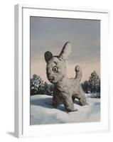 Snowy, 2010,-Peter Jones-Framed Giclee Print