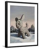 Snowy, 2010,-Peter Jones-Framed Giclee Print