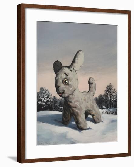 Snowy, 2010,-Peter Jones-Framed Giclee Print