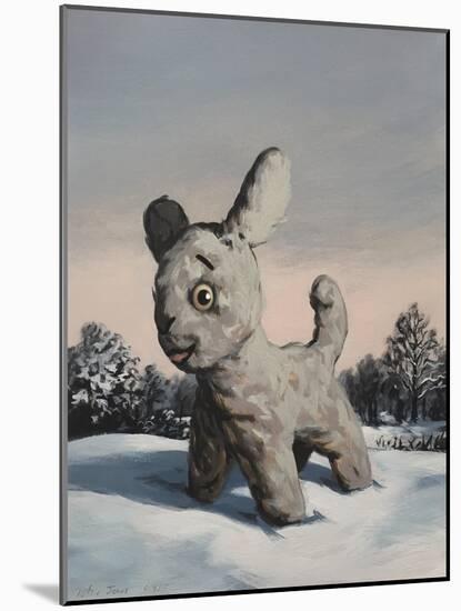 Snowy, 2010,-Peter Jones-Mounted Giclee Print