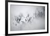 Snowy alpine landscape , Gran Paradiso National Park, Italy-David Pattyn-Framed Photographic Print