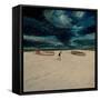 Snowy Beach-Chris Ross Williamson-Framed Stretched Canvas