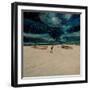 Snowy Beach-Chris Ross Williamson-Framed Giclee Print