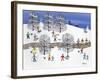 Snowy Brick Road-Gordon Barker-Framed Giclee Print